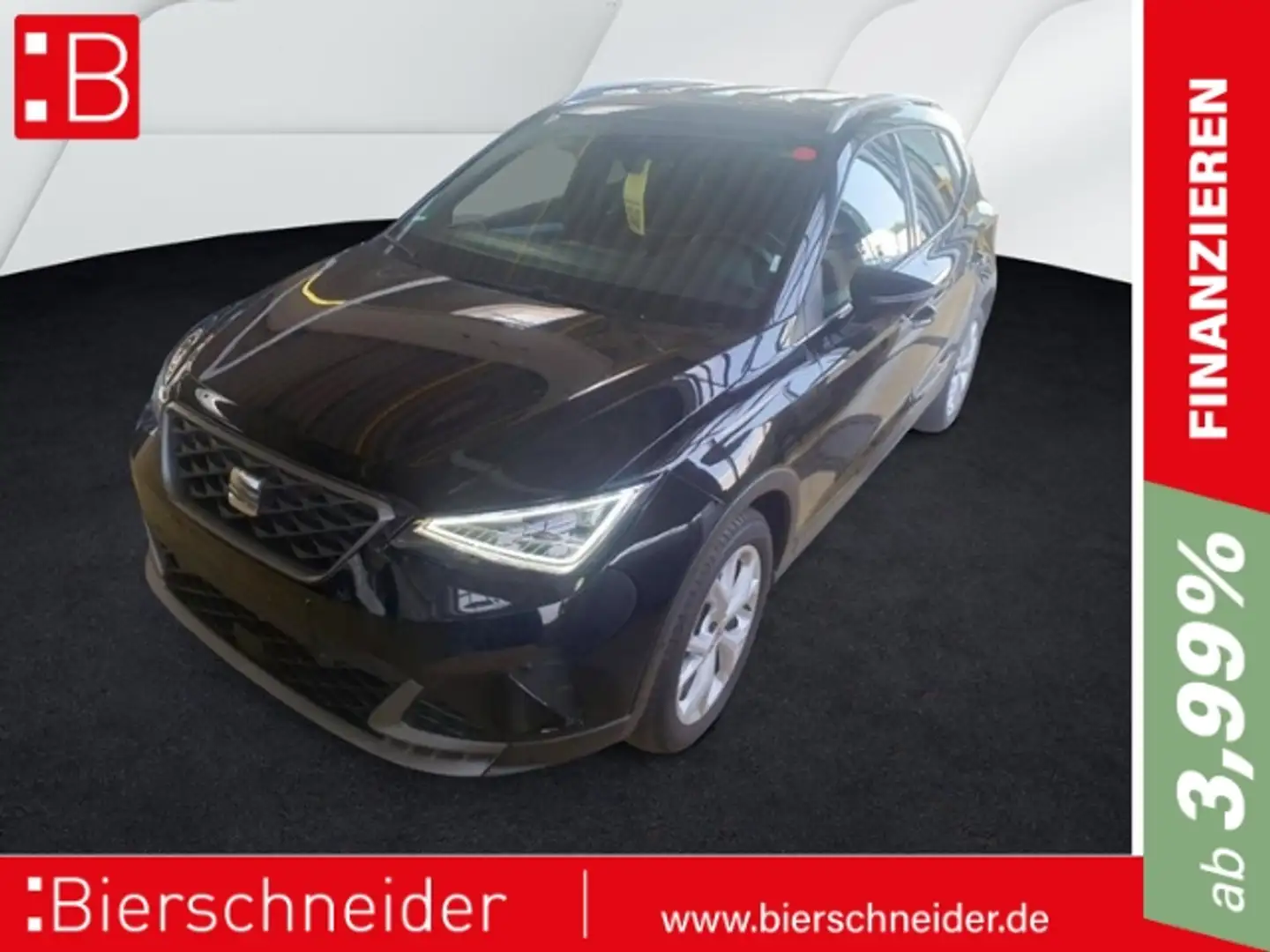SEAT Arona 1.0 TSI DSG FR NAVI REAR VIEW SHZ ALLWETTER Schwarz - 1