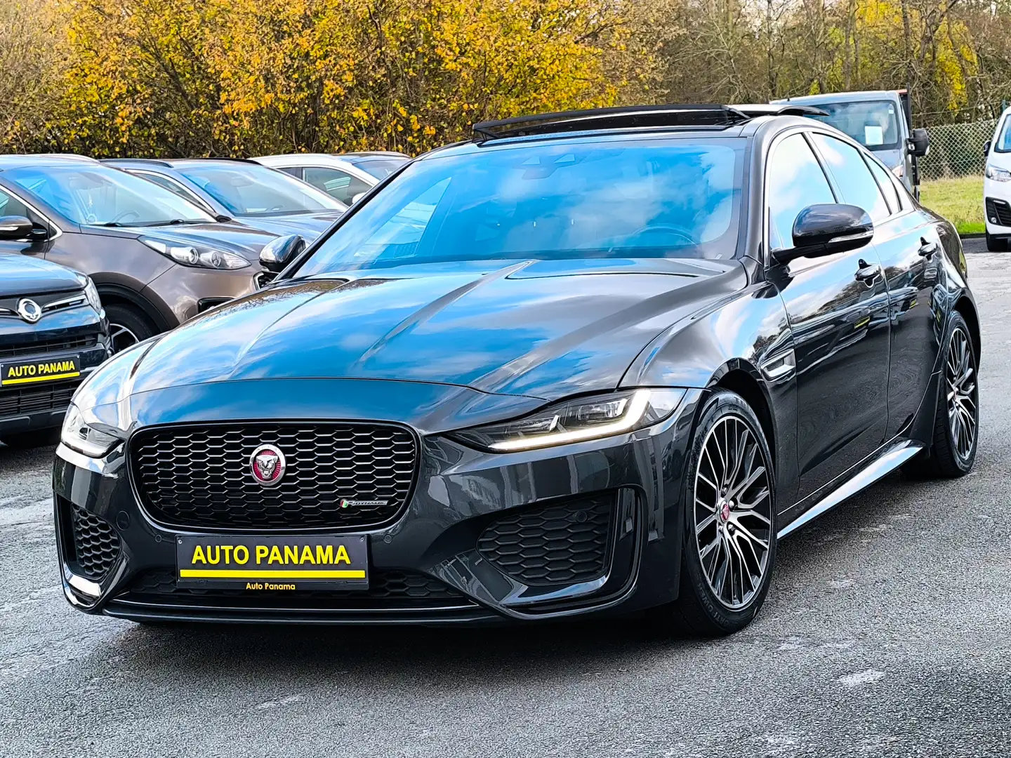 Jaguar XE 2.0 T P250 R-DYNAMIC TOIT PANO CUIR GPS VIRTUAL Grijs - 1