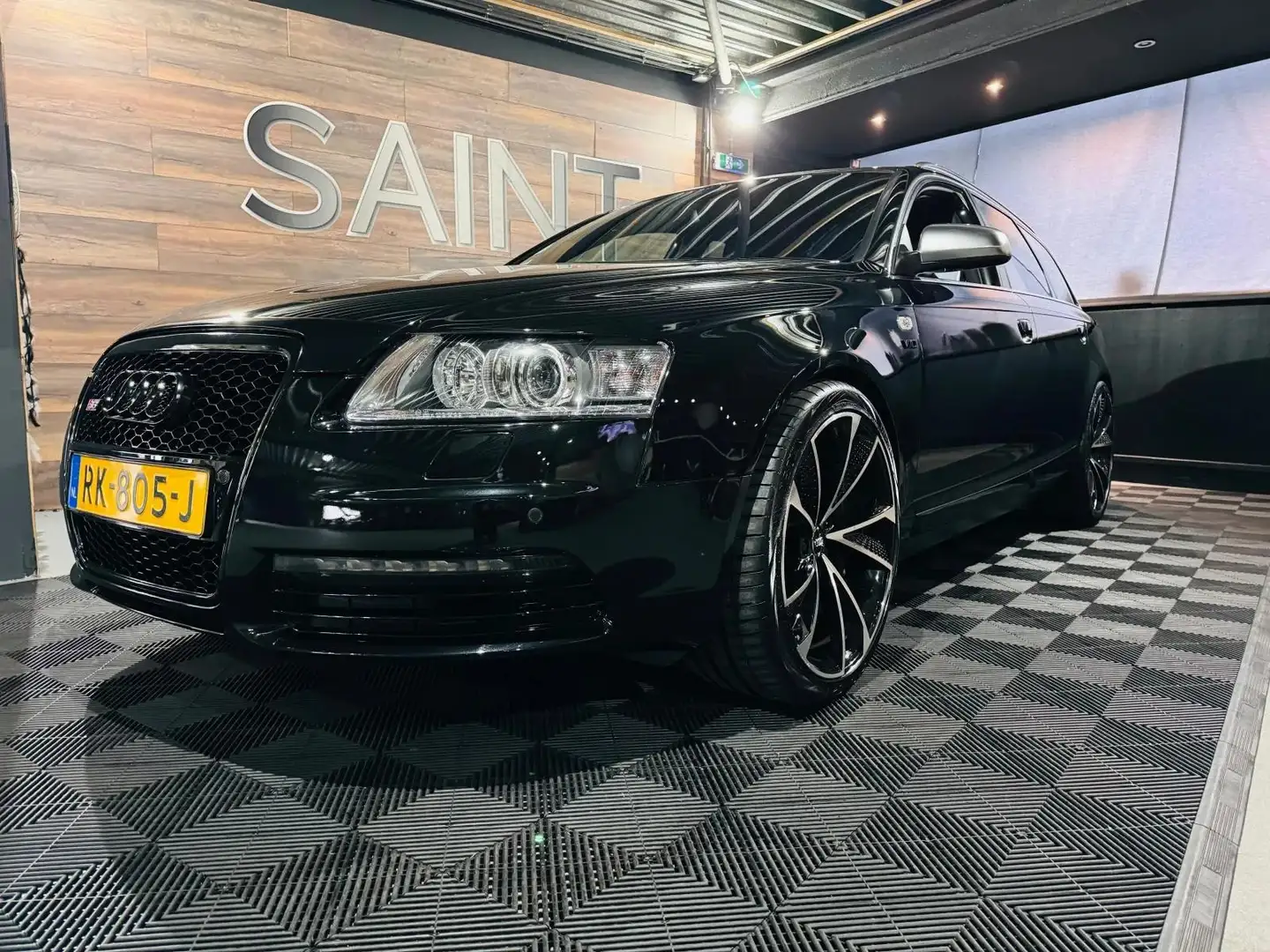 Audi A6 Avant 5.2 FSI S6 Pro Line Zwart - 1