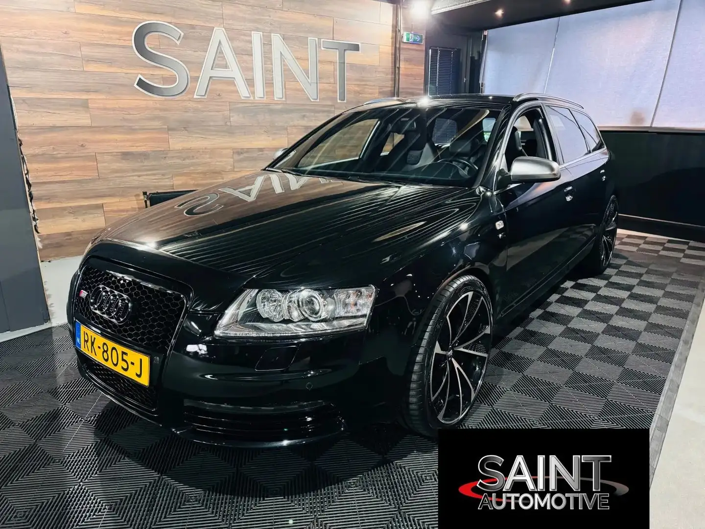 Audi A6 Avant 5.2 FSI S6 Pro Line Zwart - 2