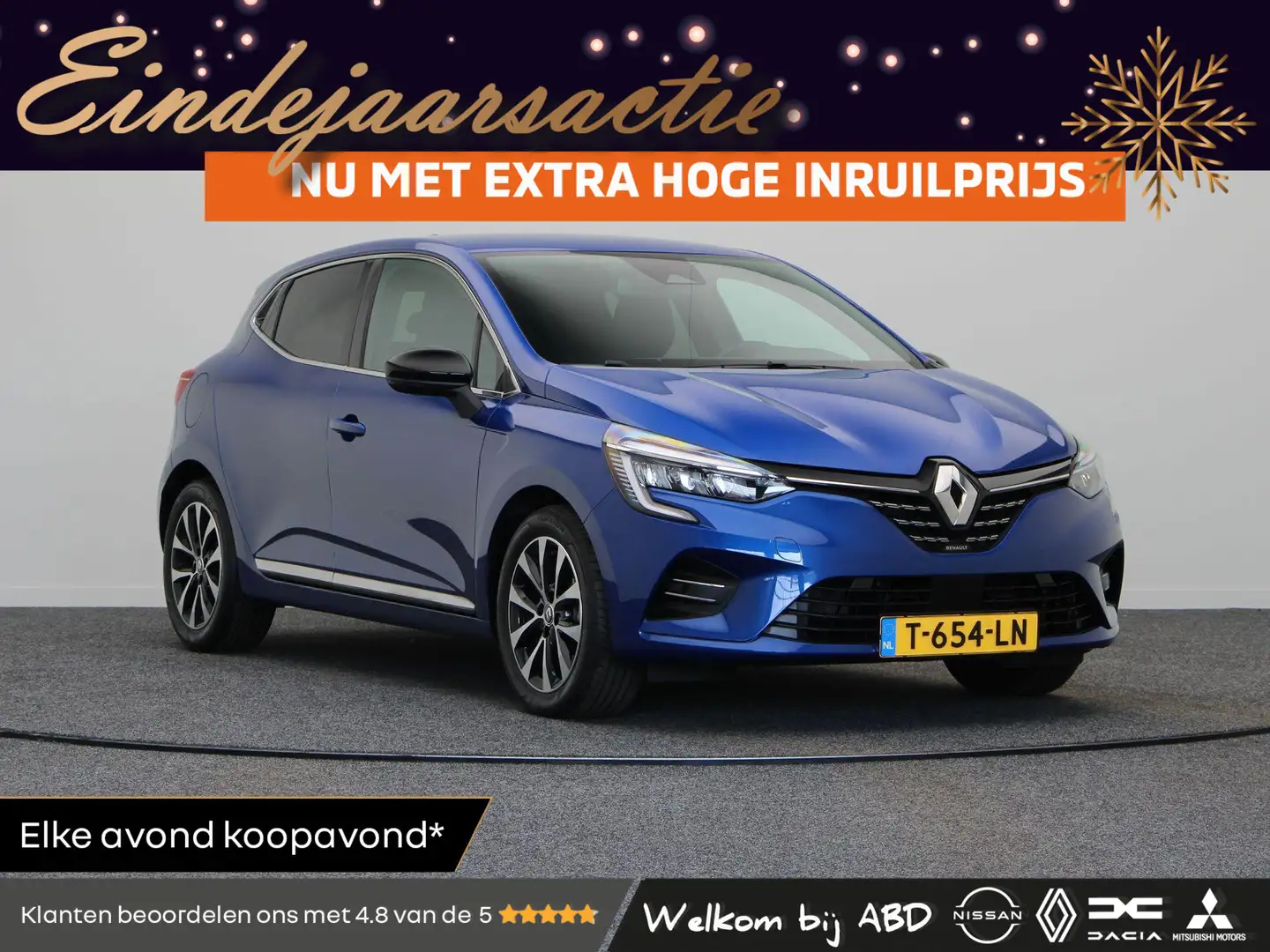 Renault Clio E-Tech Full Hybrid 145pk Techno | Trekhaak | Achte Blauw - 1