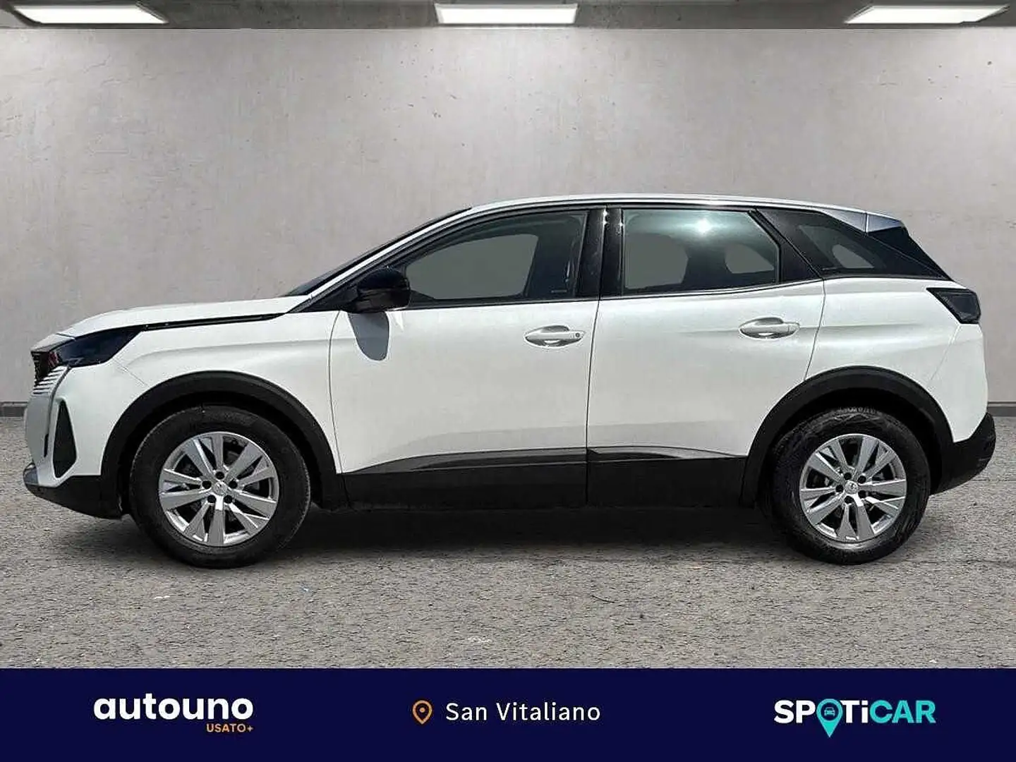 Peugeot 3008 II 2021 3008 1.5 bluehdi Active Pack s&s 130cv Bianco - 2