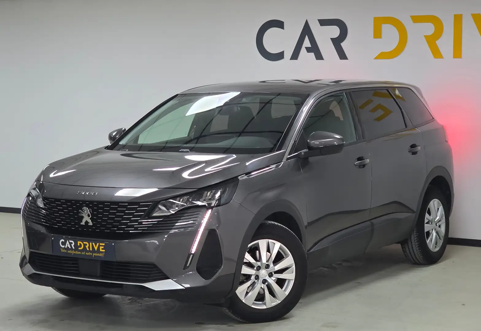Peugeot 5008 1.5HDI FACELIFT 7PLACES/CAMERA/PDC/CARPLAY/FULL OP Gris - 1