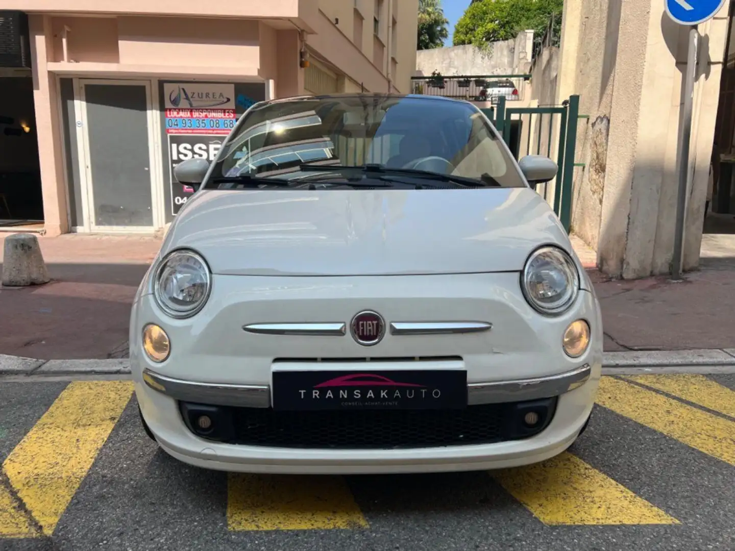 Fiat 500 SERIE 3 1.2 Mpi 8V 69 CV Lounge Blanc - 2