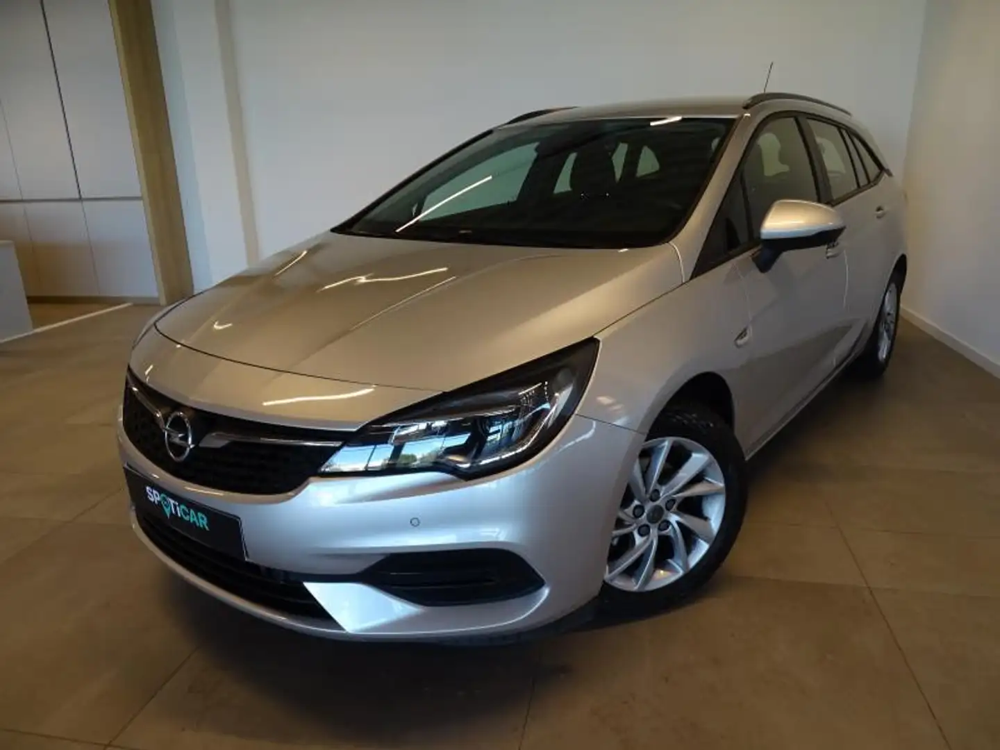 Opel Astra EDITION 1.5 diesel 100 euro 6 Gris - 1