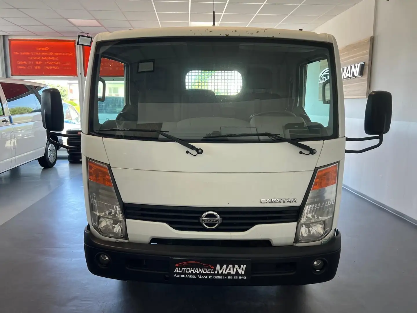 Nissan Cabstar /Klimaanlage/AHK/  Euro4 Umweltplakette Blanc - 2