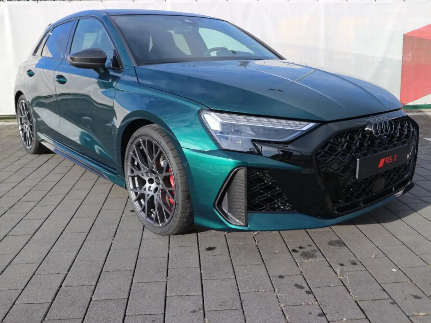 Audi RS3 RS 3 Sportback S tronic⚡SMARAGD PERL⚡280km/h⚡ Grün - 1