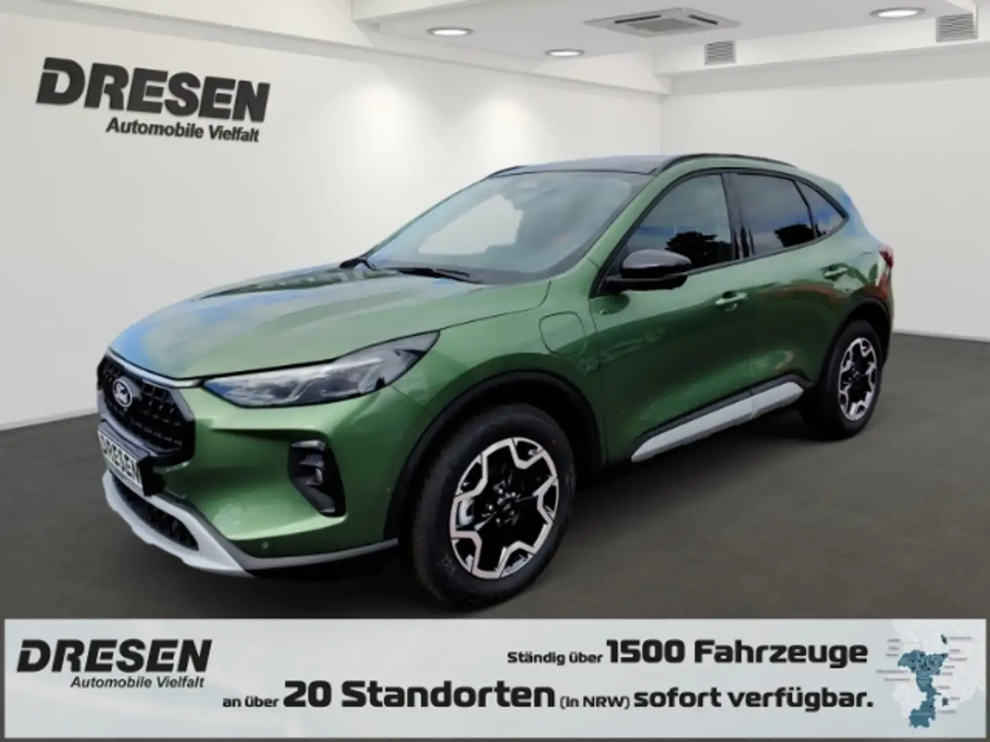Ford Kuga Active X PHEV elektr. Heckklappe/Navi/AGR-Memory S Grün - 2