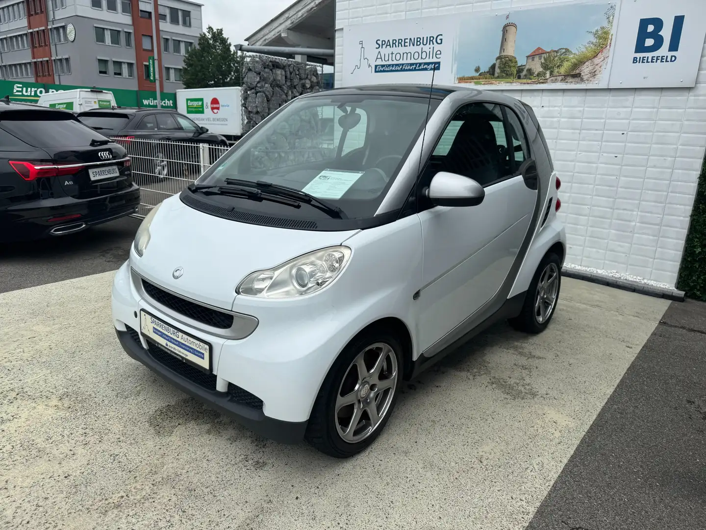 smart forTwo Finanz. ab 49€| Micro Hybrid| Panoramadach| SHZ Grau - 1