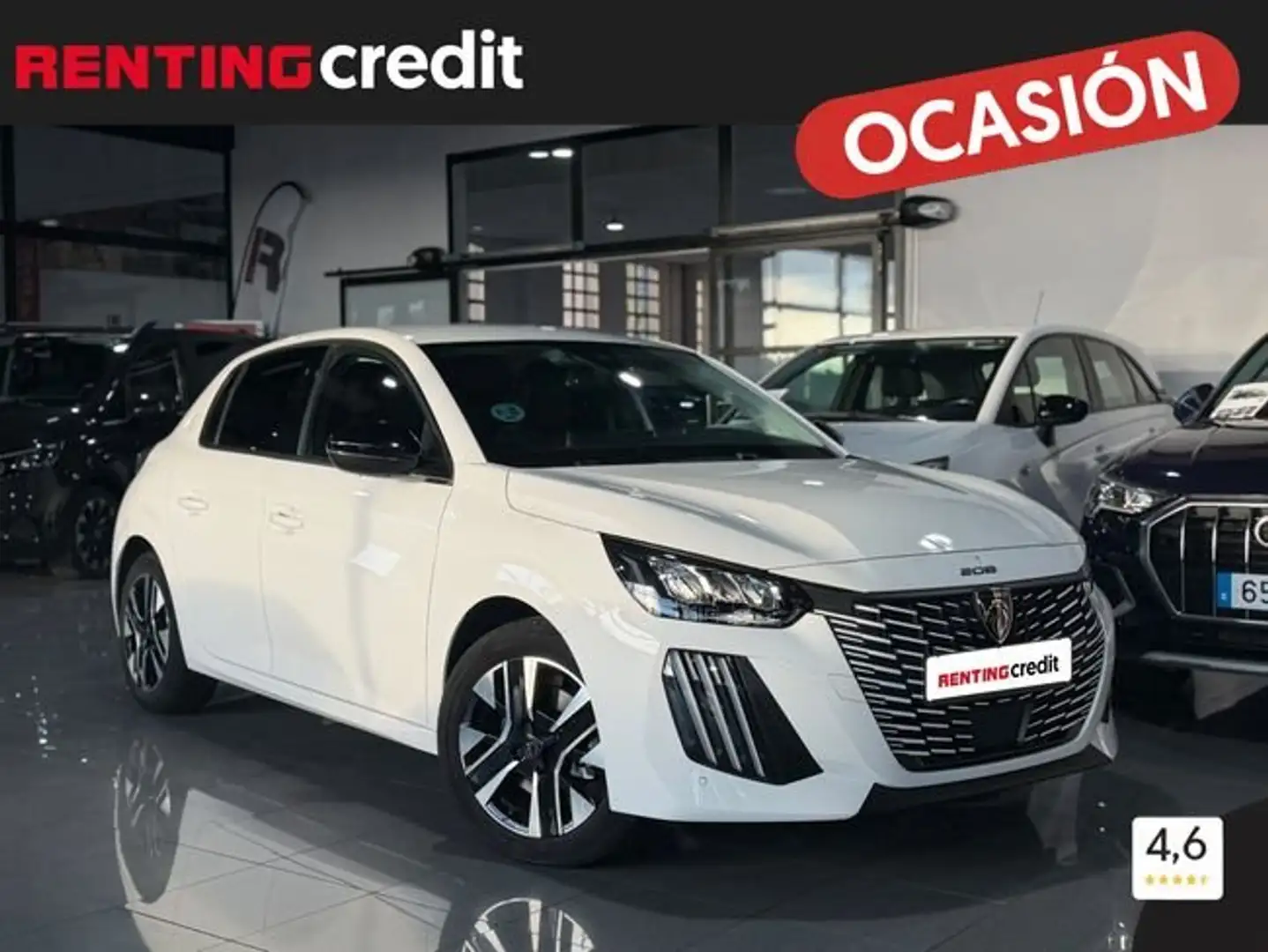 Peugeot 208 Allure Gasolina 100 S&S 6 Vel. MAN Blanco - 1