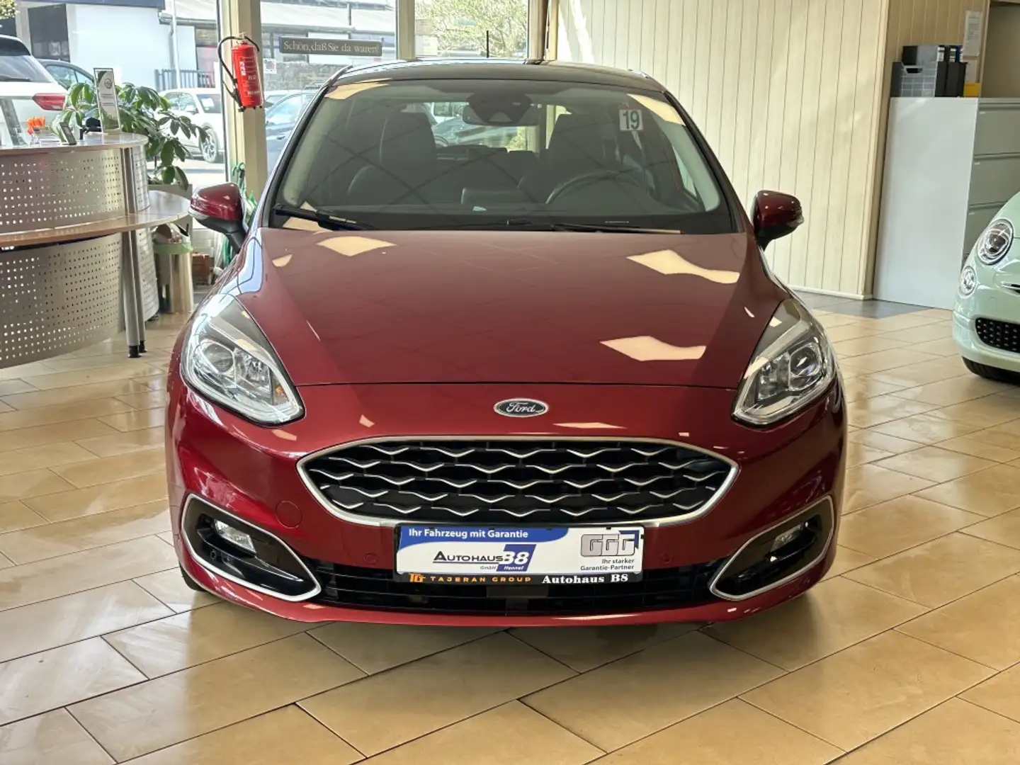Ford Fiesta Vignale*m.hybrid*B&O*ACC*SHZ*Pano*Leder Rot - 2