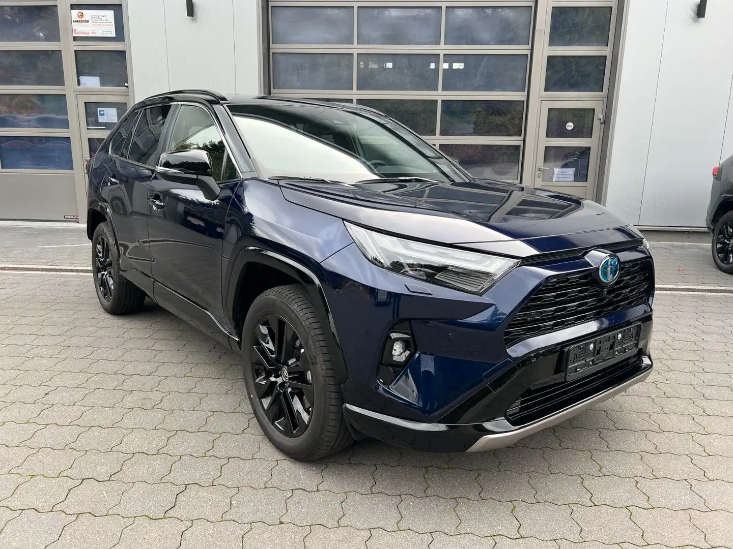 Toyota RAV 4 2.5 Hybrid 4x2 Style VOLL JBL+360°+LEDER Blau - 1