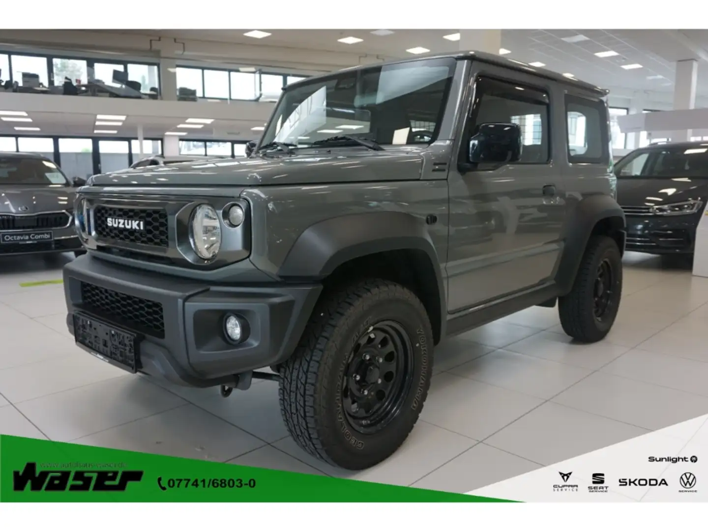 Suzuki Jimny 1.5 Comfort Allgrip NFZ Klima eFH ZV DAB BT Grijs - 1