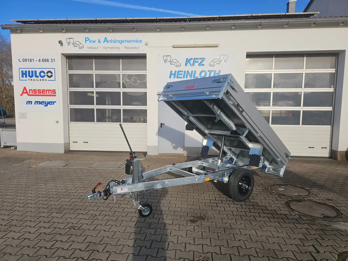 Anssems KLT-1 1350.251x150 Pro Rückwärtskipper 1,35t - 1