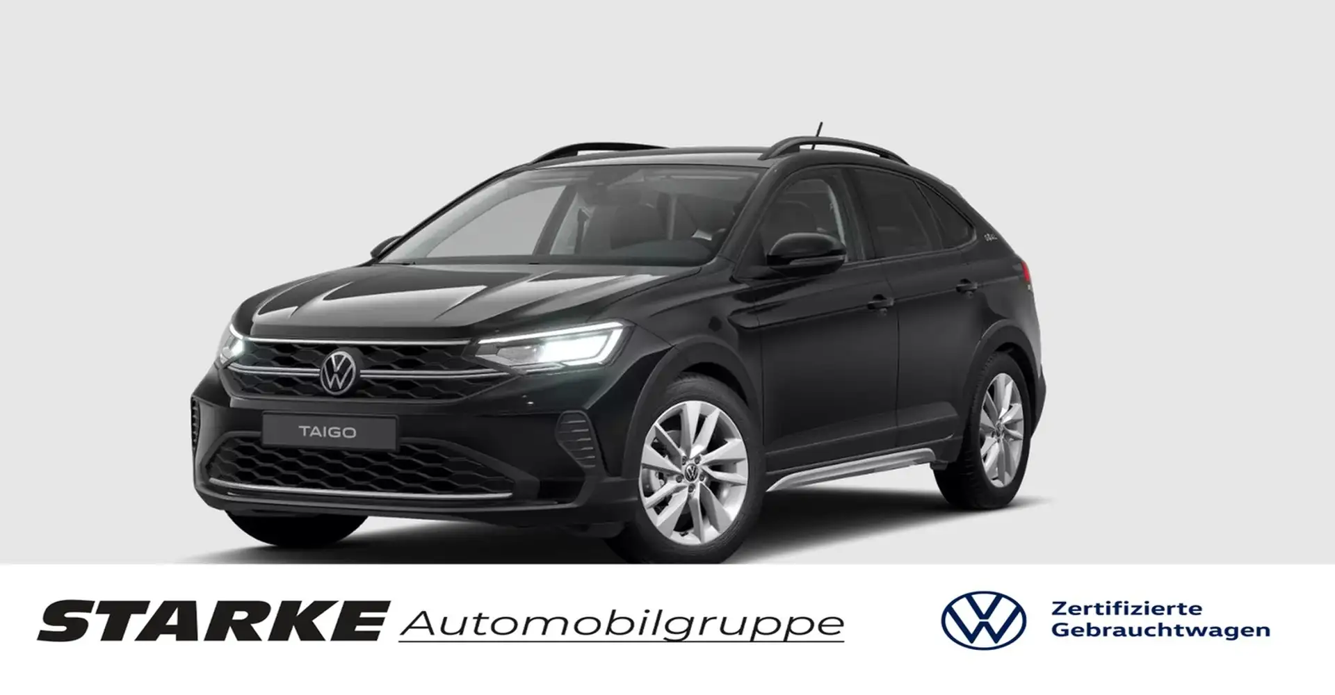Volkswagen Taigo 1.5 TSI DSG Goal Schwarz - 1