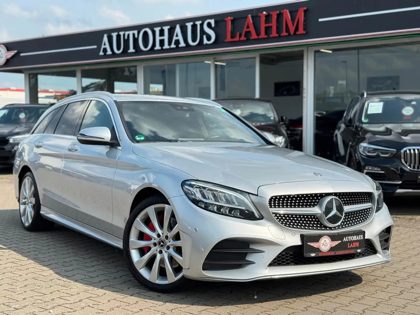 Mercedes-Benz C 300 T d 4Matic 9G-TRONIC"AMG-LINE"LED*AHK*KAMER Stříbrná - 1