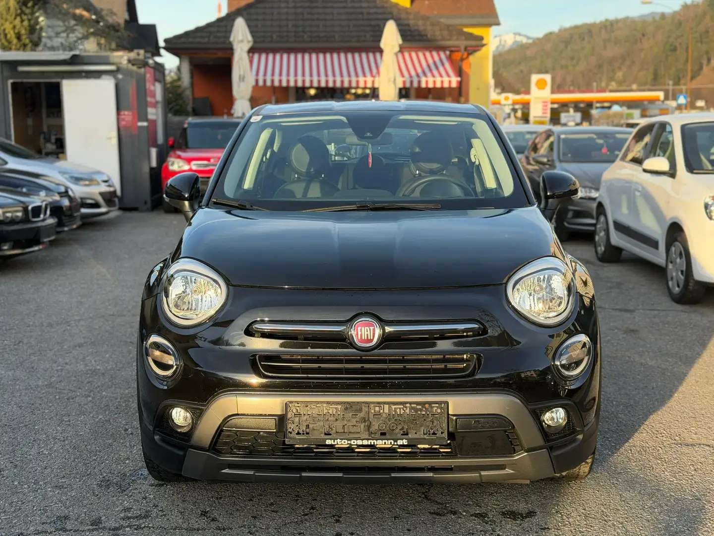 Fiat 500X City Cross Diesel 1.Besitz Schwarz - 2