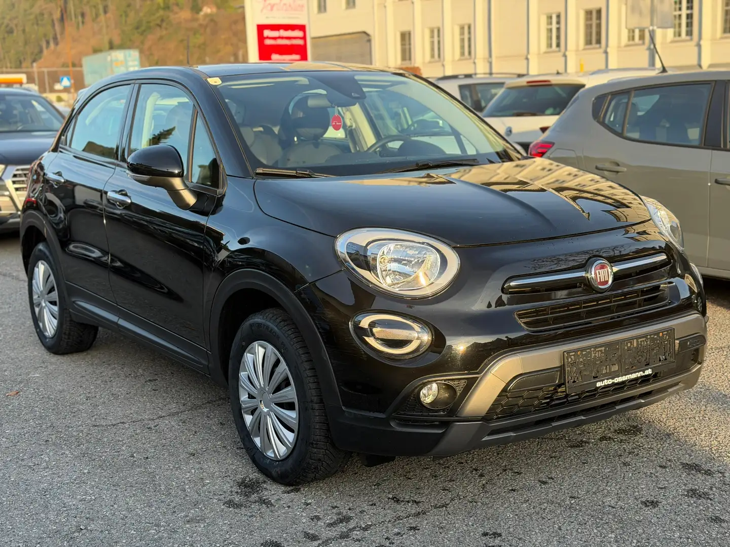 Fiat 500X City Cross Diesel 1.Besitz Schwarz - 1