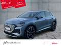 Audi Q4 e-tron 40 EDITION ONE MATRIX+NAV+AHK+SONOS+21 Blauw - thumbnail 1