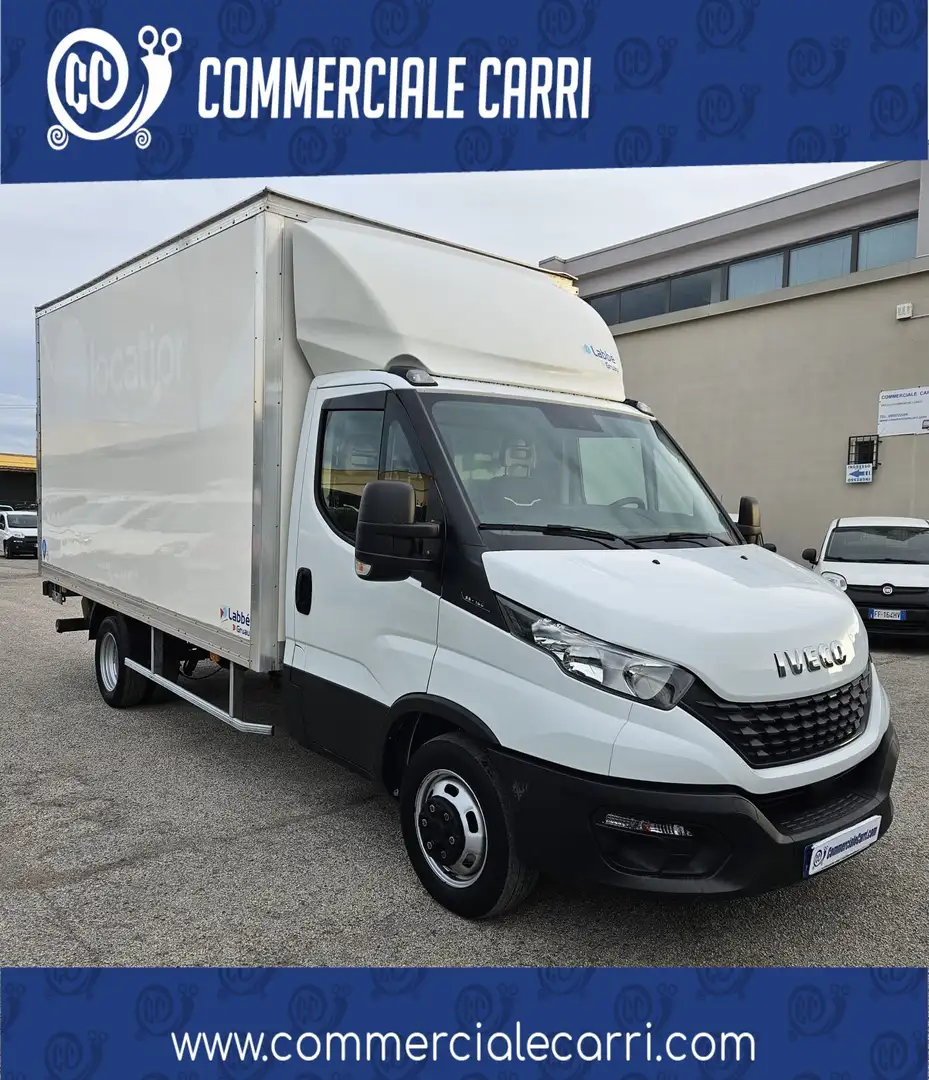 Iveco Daily 35C16 BOX CON SPONDA 3 POSTI - 2020 Wit - 1