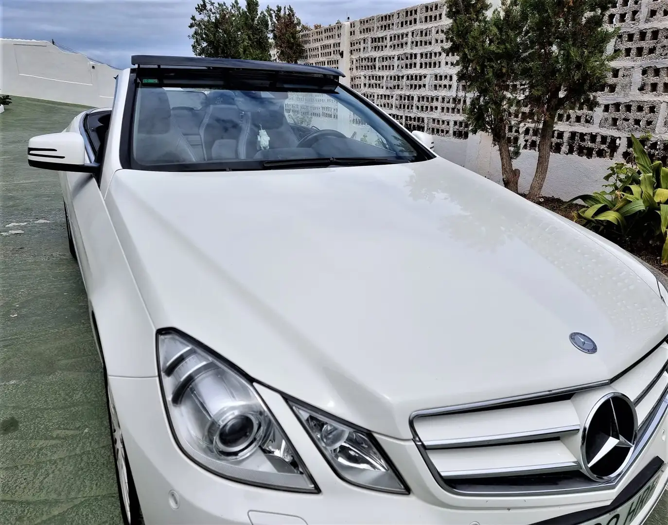 Mercedes-Benz E 250 E Cabrio 250 CGI BE Aut. Blanco - 2