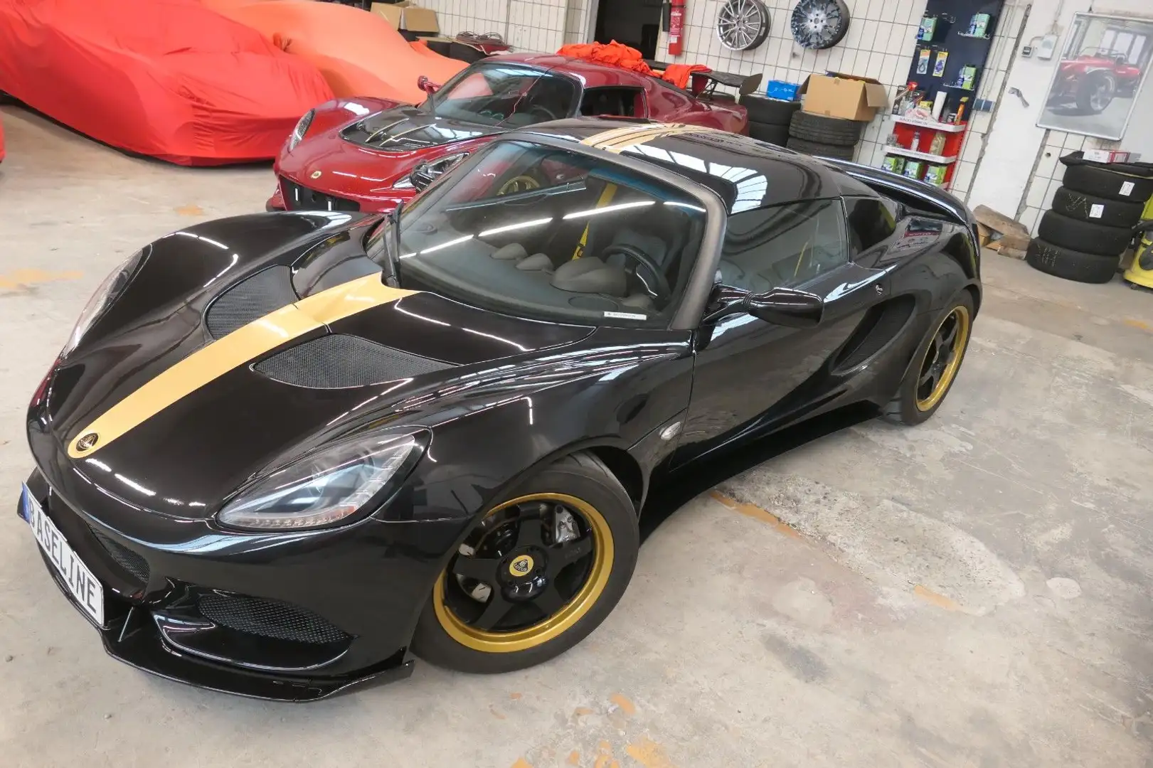 Lotus Elise "Black beauty" Elise S3 2ZZ supercharged 300PS Schwarz - 2