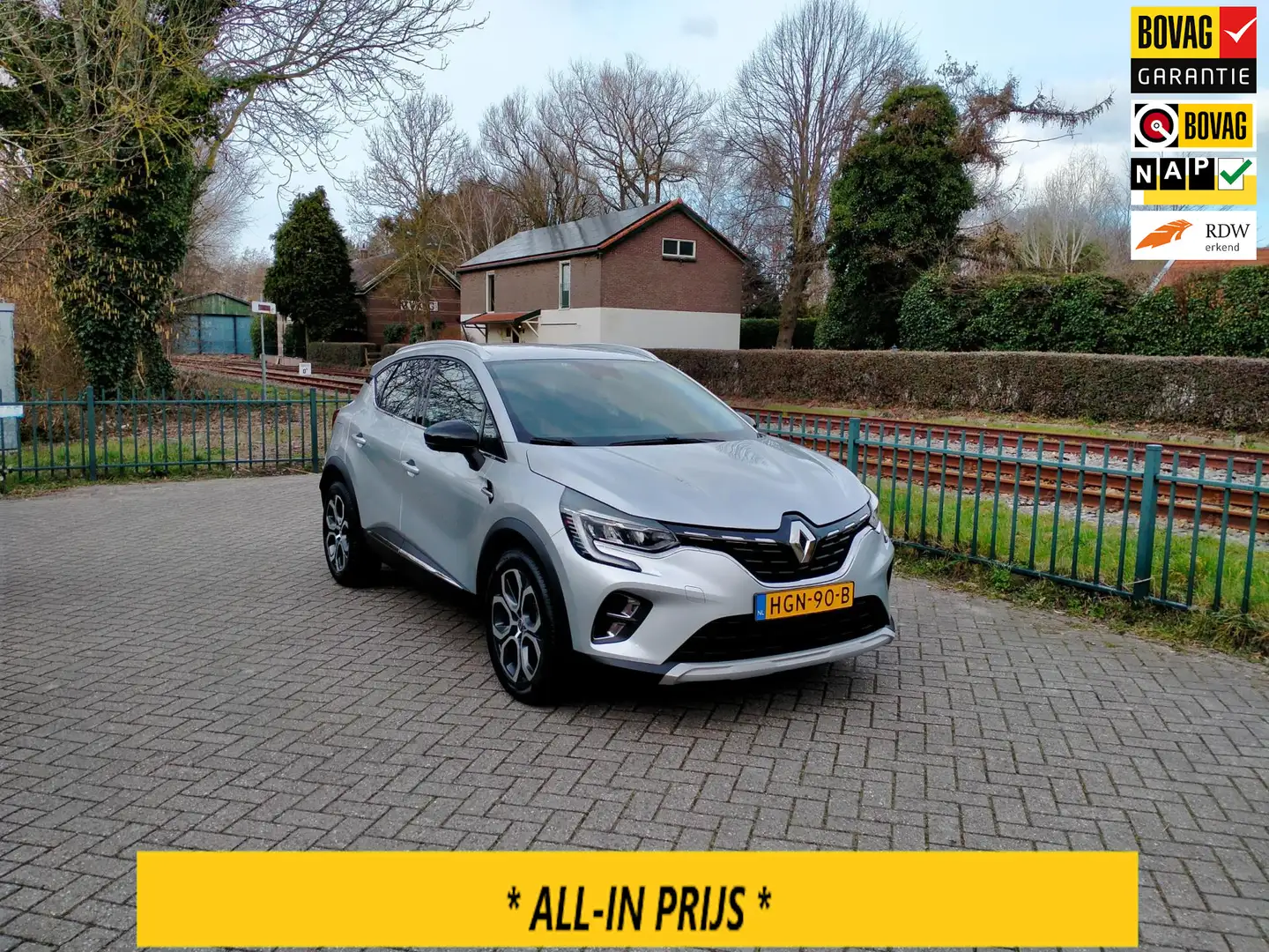 Renault Captur 1.3 TCe 155 Edition One AUTOMAAT apple/android ALL Grigio - 1