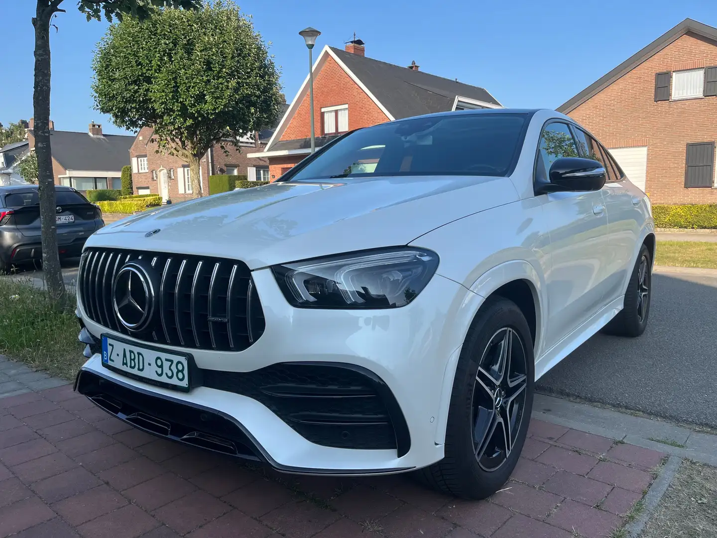 Mercedes-Benz GLE 53 AMG Coupé 4-Matic+ Hybr.Benzine TVAC Blanc - 2