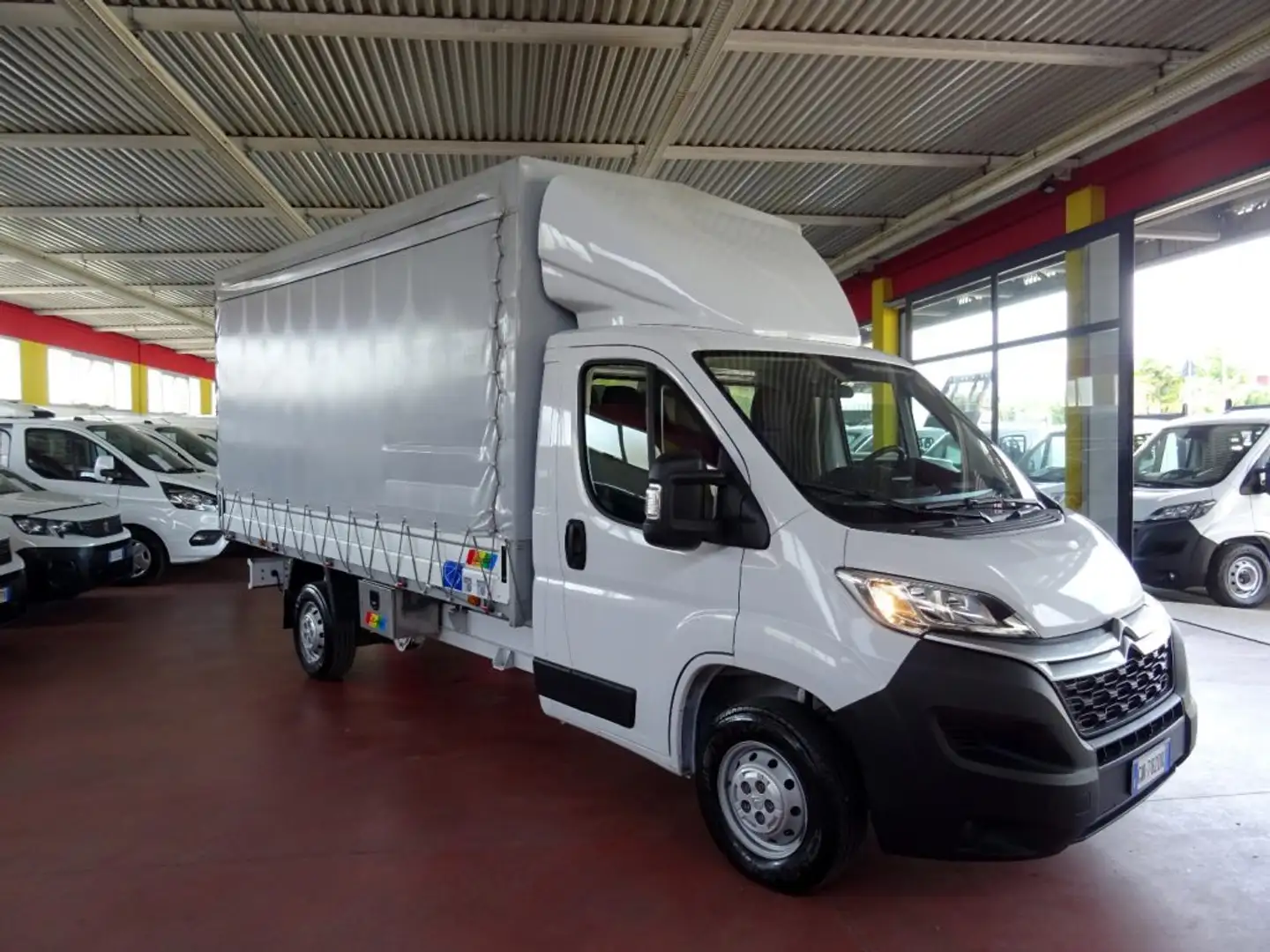 Citroen Jumper 35Q BlueHDi 165 PLM-SL Cassonato 4.20 Telonato Bianco - 1