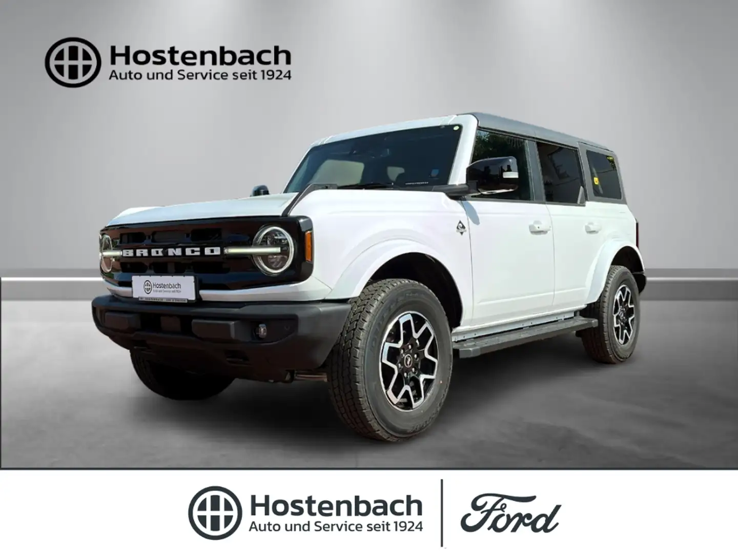Ford Bronco Outer Banks 4x4 2.7 EcoBoost B&O Hardtop Navi Digi Weiß - 1