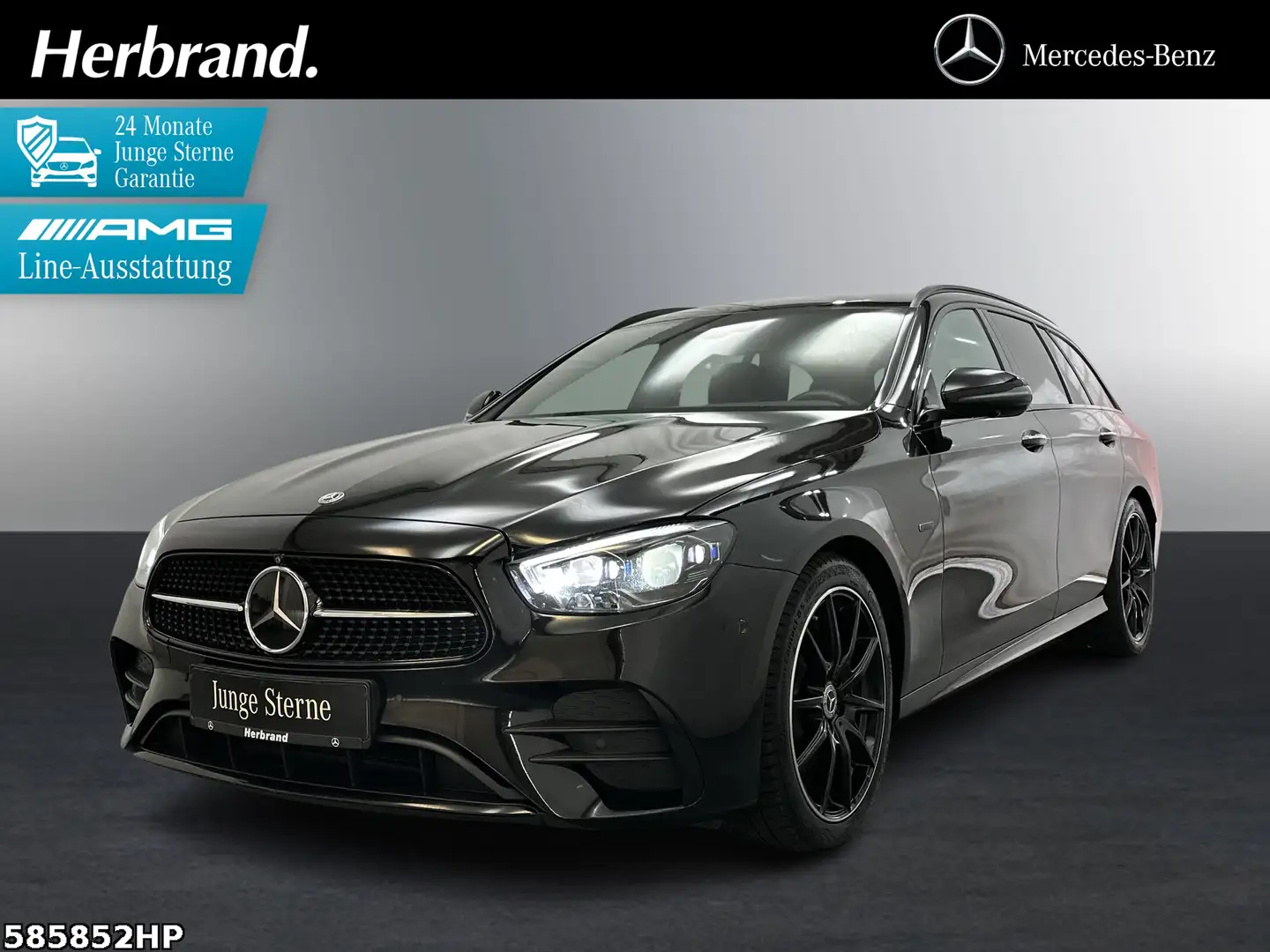 Mercedes-Benz E 220 d T AMG *Night Edition AHK DISTRONIC 360° Noir - 1