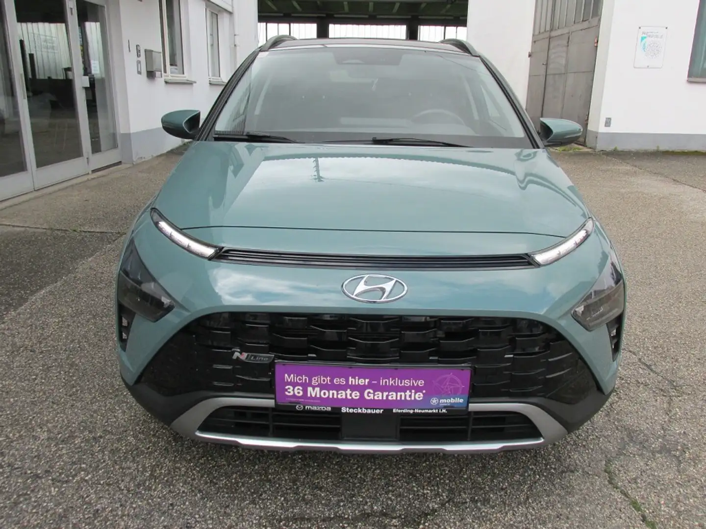Hyundai BAYON Bayon 1,0 T-GDI Trend Line DCT Aut. Grün - 2