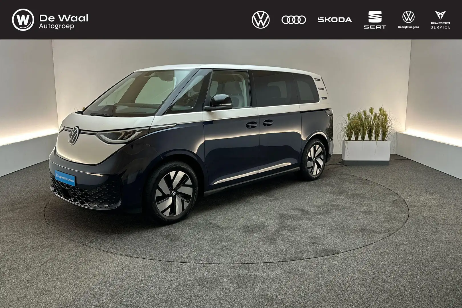 Volkswagen ID. Buzz Pro 204pk 77kWh | Park Assist, Adaptive Cruise Con Bleu - 1