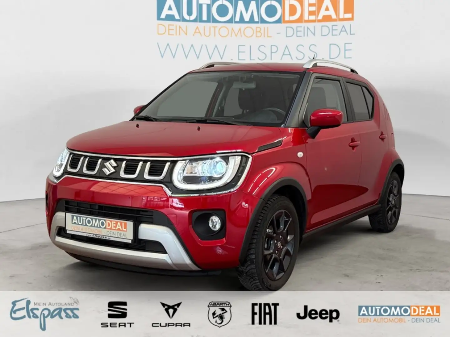 Suzuki Ignis AllGrip Hybrid ALLWETTER ALLRAD KAMERA SITZ.HZG AP Roşu - 1