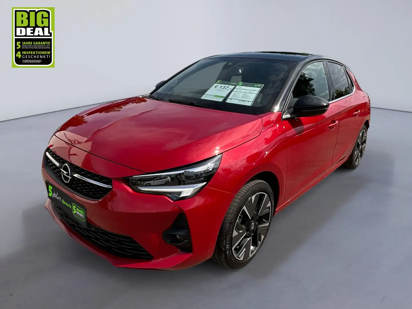 Opel Corsa F e Ultimate FLA ACC Massage SpurH DynLi Rouge - 2