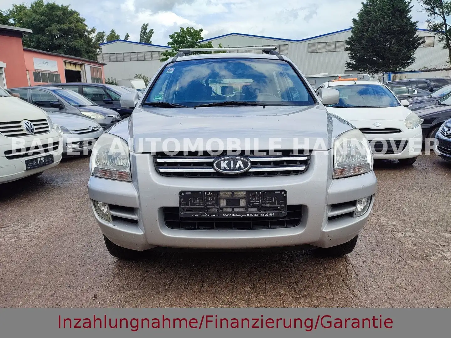 Kia Sportage EX 4WD 2.0/ TÜV NEU/ 1. HAND Silber - 2