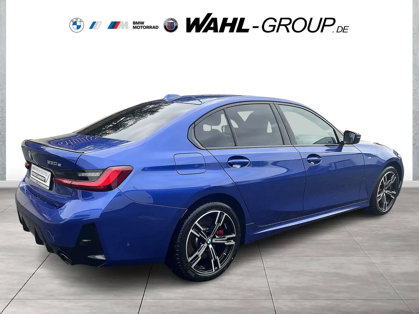 BMW 330 e xDrive M SPORT PRO LC PROF LEDER GSD ALARM AKUST Blau - 2