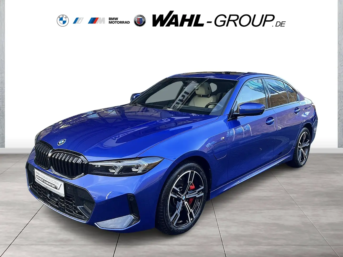 BMW 330 e xDrive M SPORT PRO LC PROF LEDER GSD ALARM AKUST Blau - 1