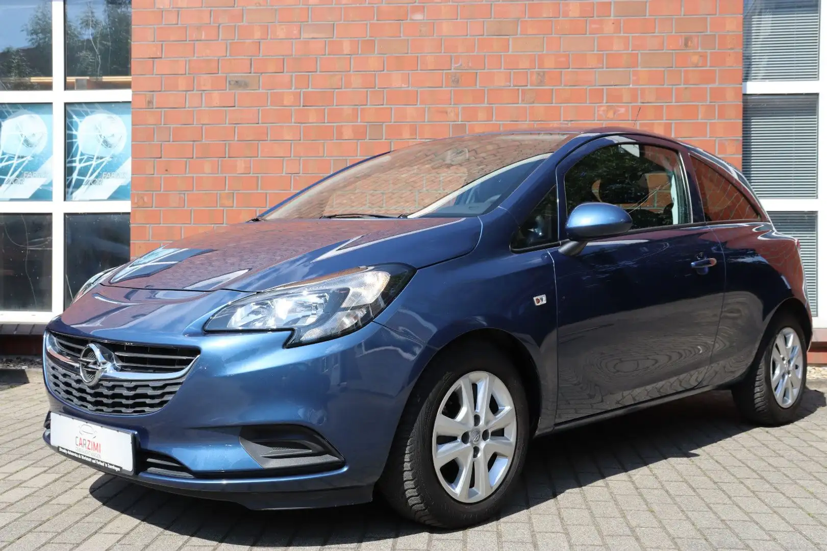 Opel Corsa E 1.4 Edition Klima Bluetooth TÜV Neu Blau - 2