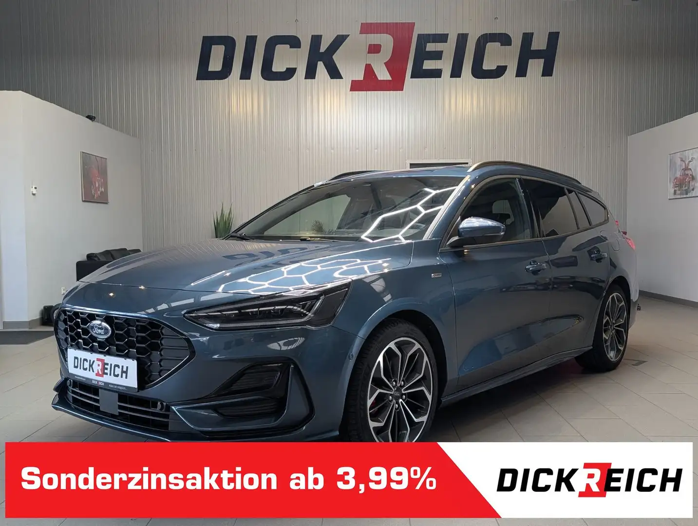Ford Focus 1.0 ST-Line X MATRIX B&O ACC Cam App SHz Blau - 1