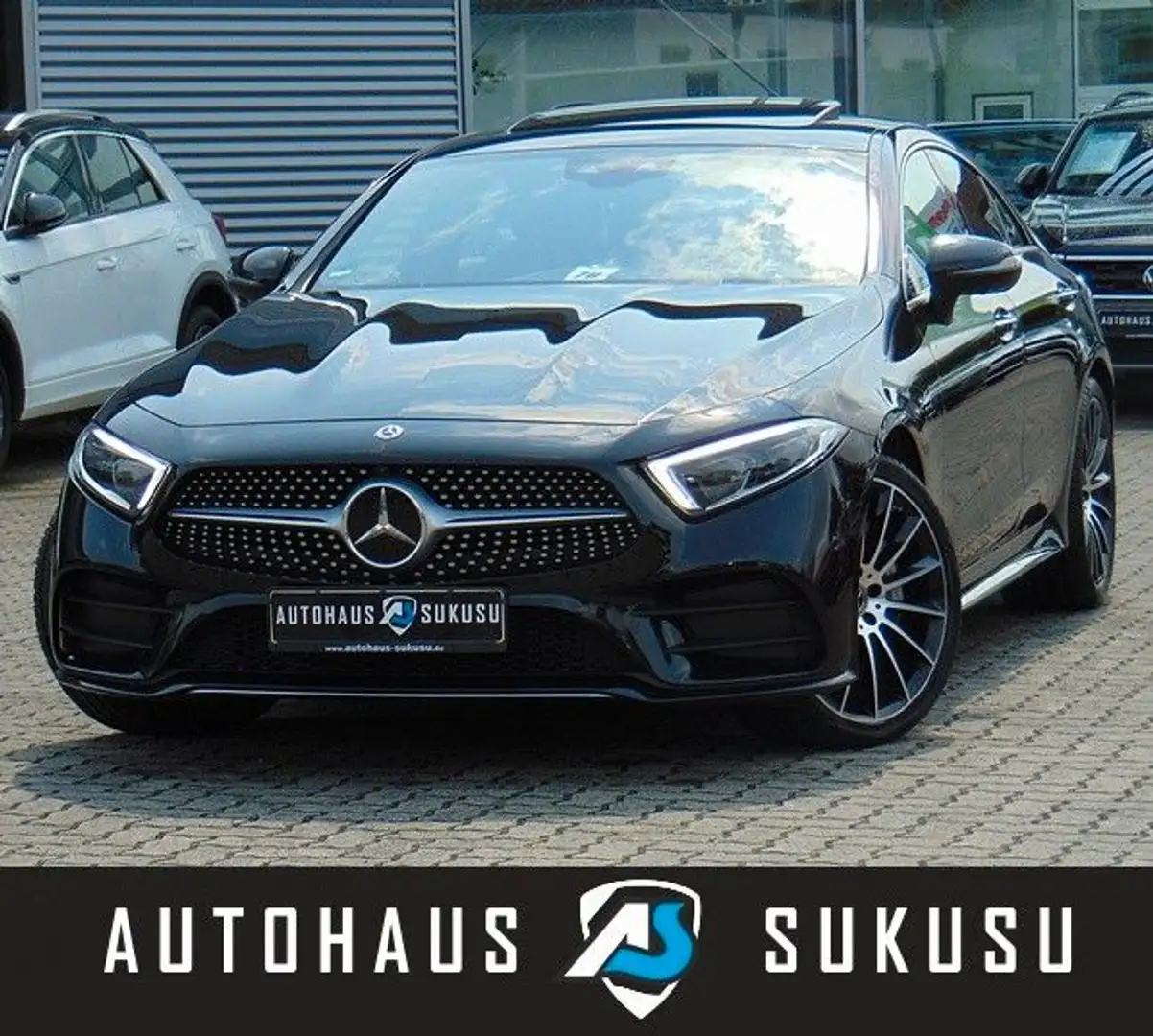 Mercedes-Benz CLS 350 d 4Matic AMG-Line - Widescreen - Burmest Schwarz - 1