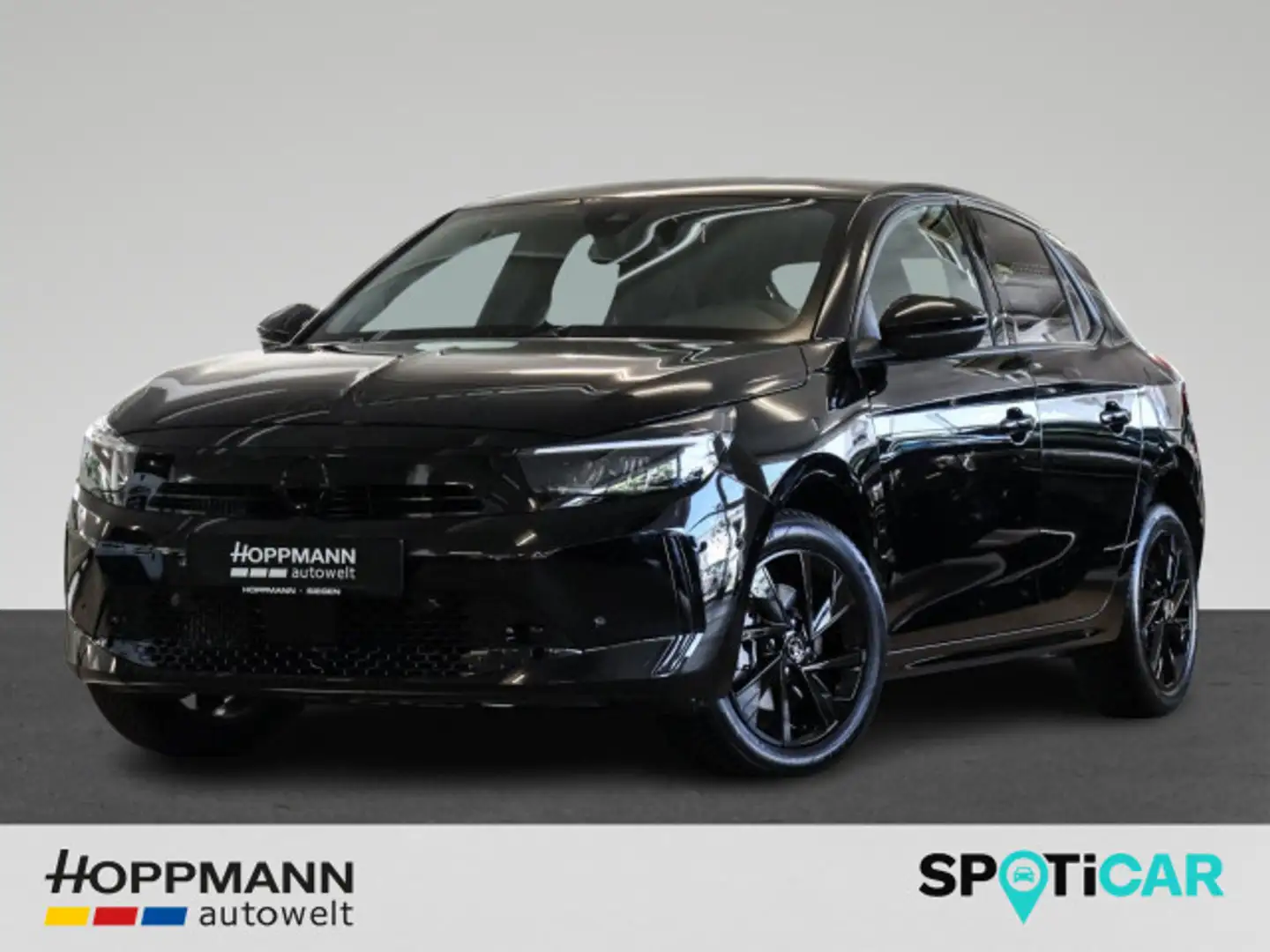 Opel Corsa F GS 1,2 Turbo, SHZ, LHZ, PDC, CarPlay Schwarz - 1