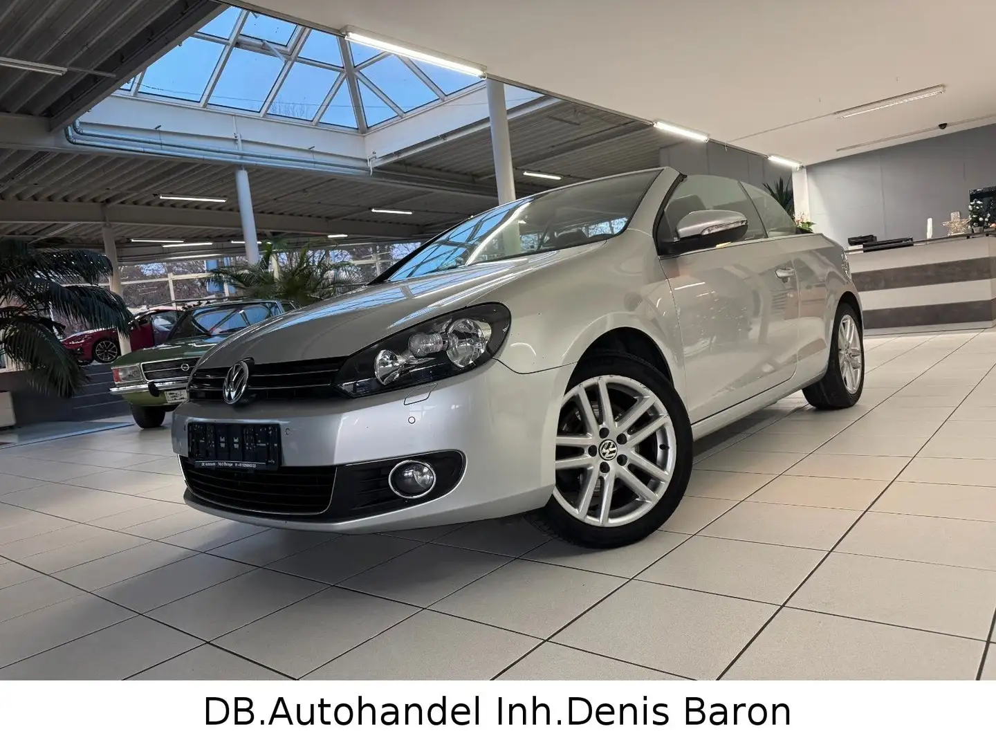 Volkswagen Golf VI Cabriolet BMT Navi Leder  SHZ PDC Silber - 1
