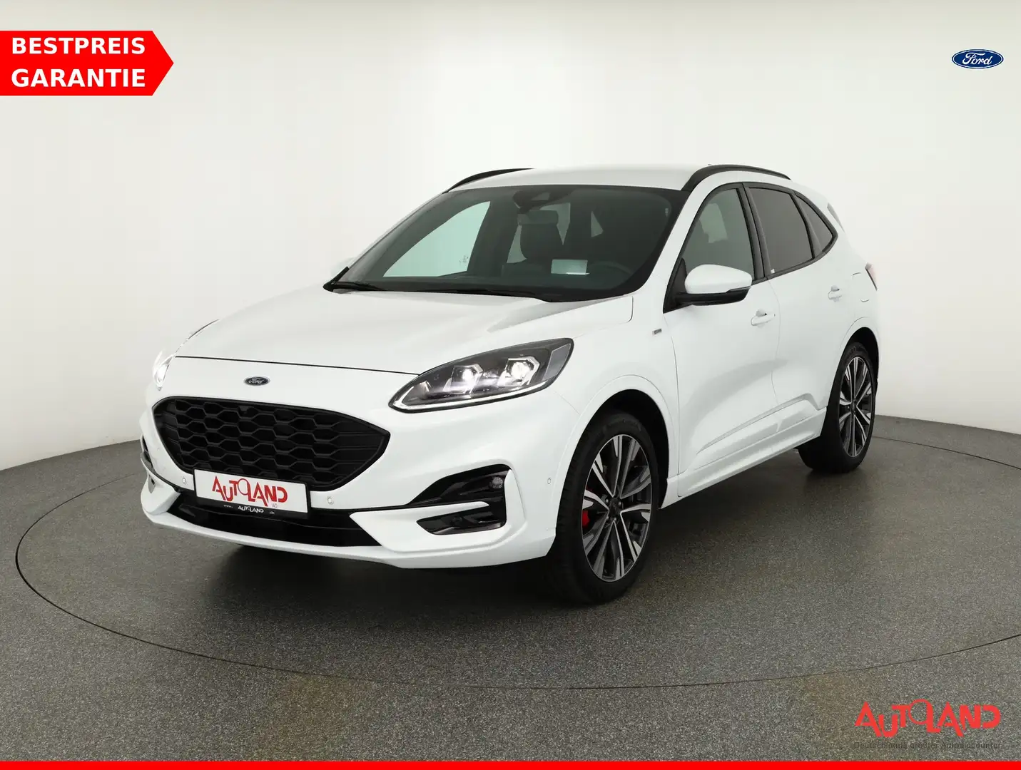 Ford Kuga 2.0 TDCi 4x4 ST-Line X LED AHK Kamera Navi Blanc - 1