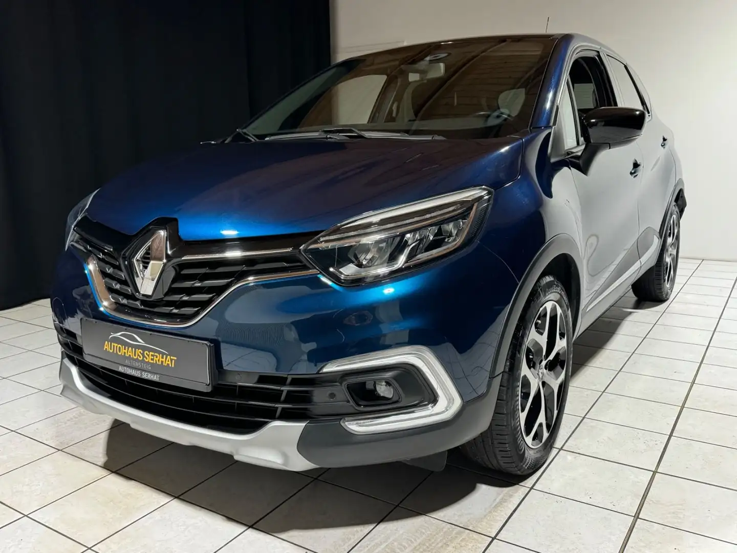 Renault Captur Intens Aut. *KAMERA*NAVI*LED*PDC*GARANTIE Bleu - 1