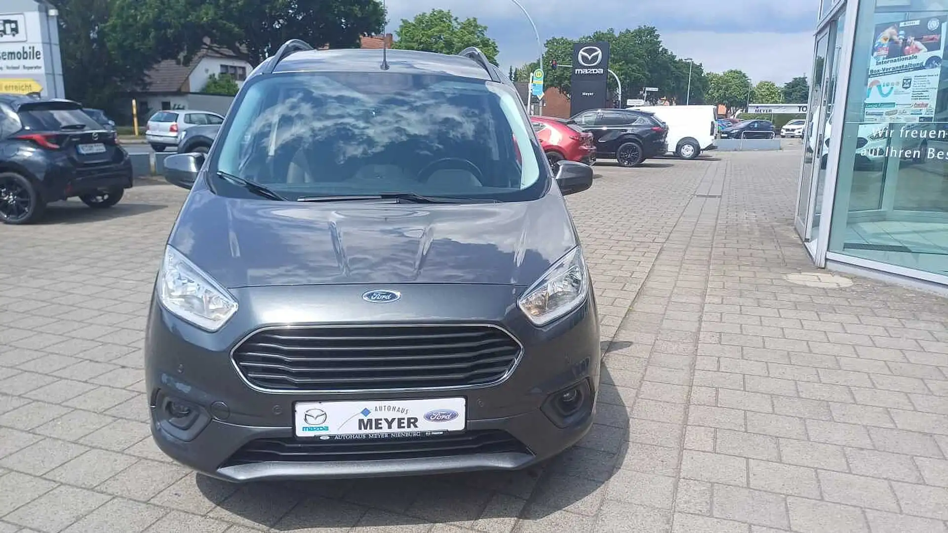 Ford Tourneo Courier 1.0 EcoBoost Titanium Klima/DAB Сірий - 2
