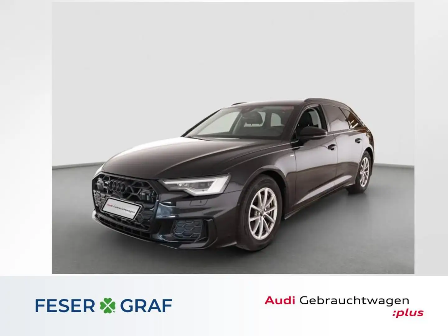 Audi A6 Avant 40 TDI qu- S line - AHK - HEAD-UP - Schwarz - 1