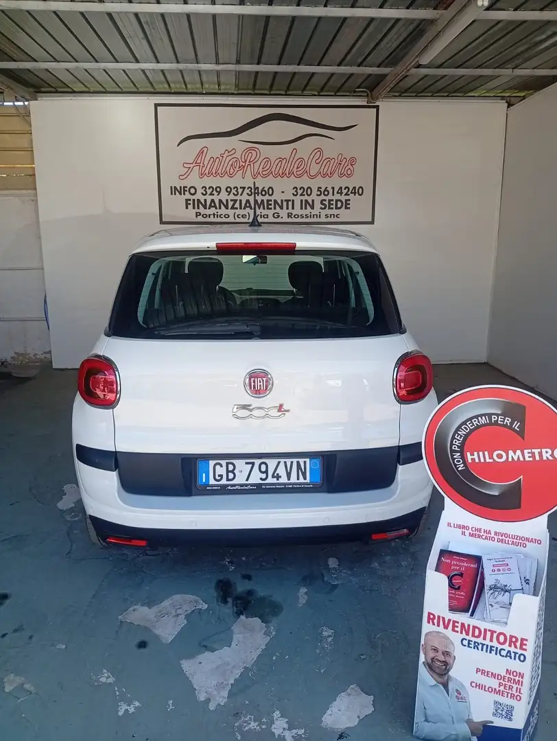 Fiat 500L 500L 1.3 mjt Mirror 95cv dualogic my20 Blanc - 2