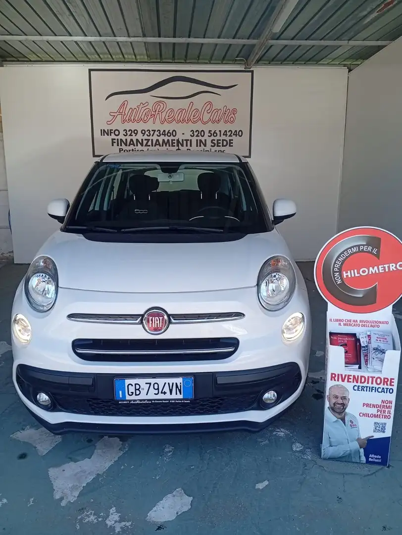 Fiat 500L 500L 1.3 mjt Mirror 95cv dualogic my20 Blanc - 1