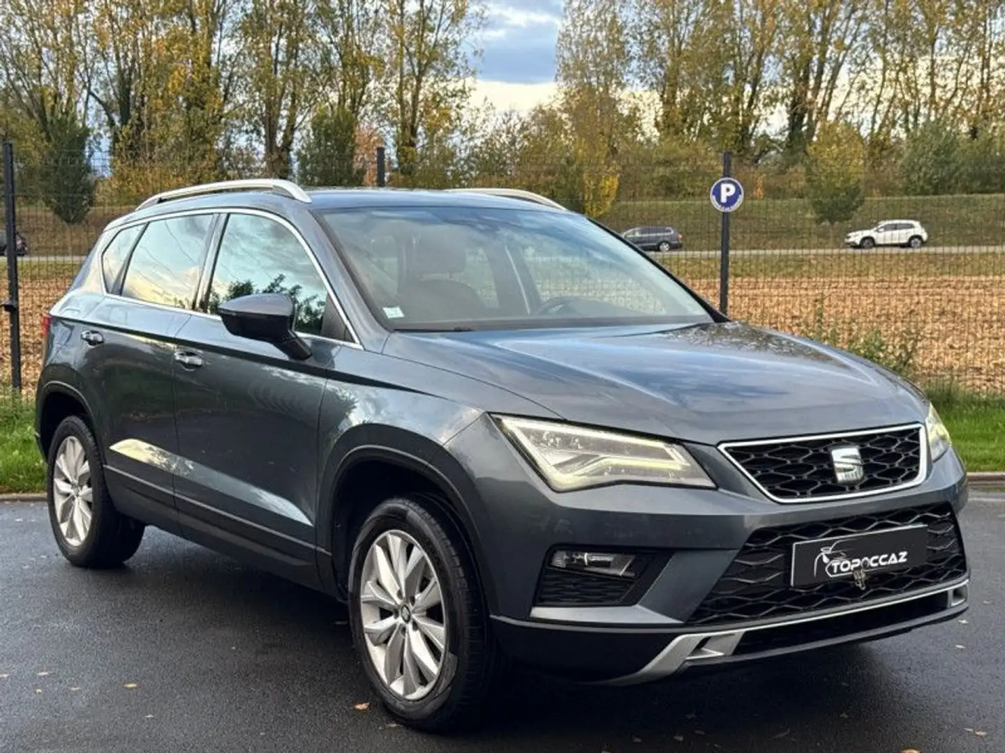 SEAT Ateca 1.6 TDI 115CH STYLE BUSINESS ECOMOTIVE * 2017 * GPS * CAMERA Gris - 2